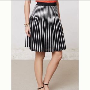 Anthropologie Brand new Wot Striped Remy Skirt